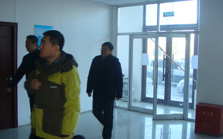 省局領(lǐng)導視察工作